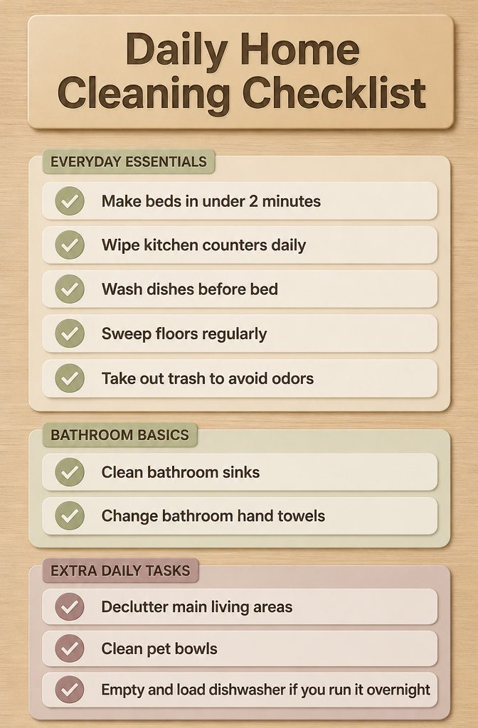 Daily Cleaning Tasks