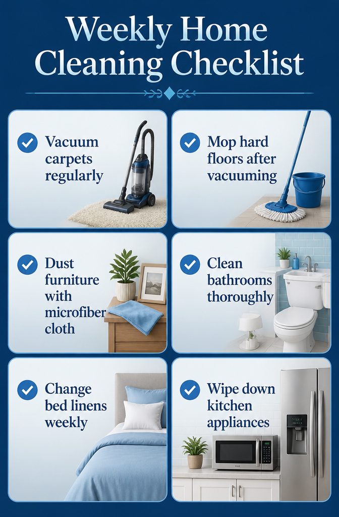 Weekly Cleaning Tasks